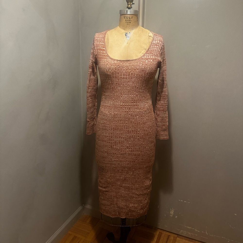 Spring knit dress